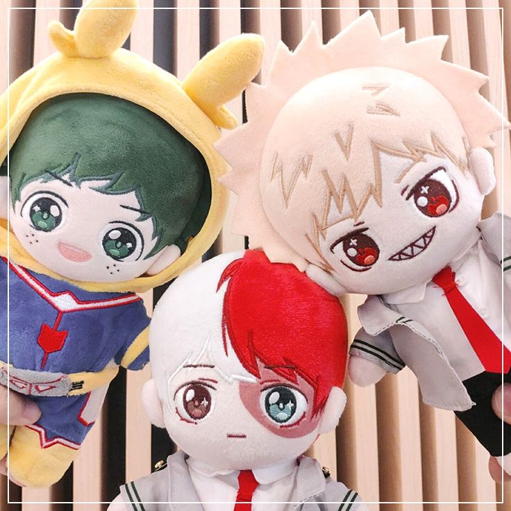 My Hero Academia Anime Manga Muñeco de Peluche de Juguete My Hero Academia Anime Manga Muñeco de Peluche de Juguete
