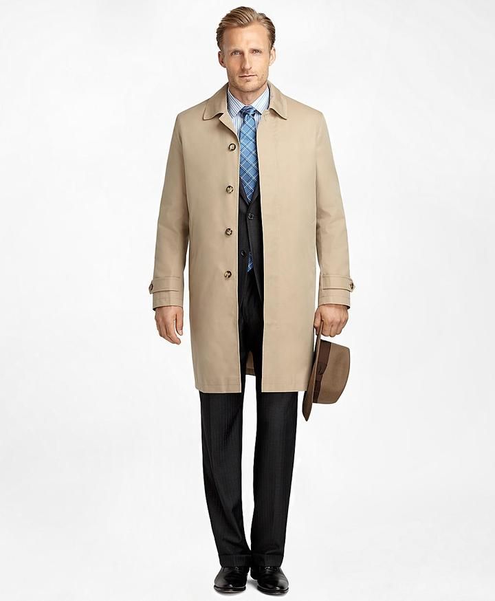 Brooks brothers shop trench coat mens