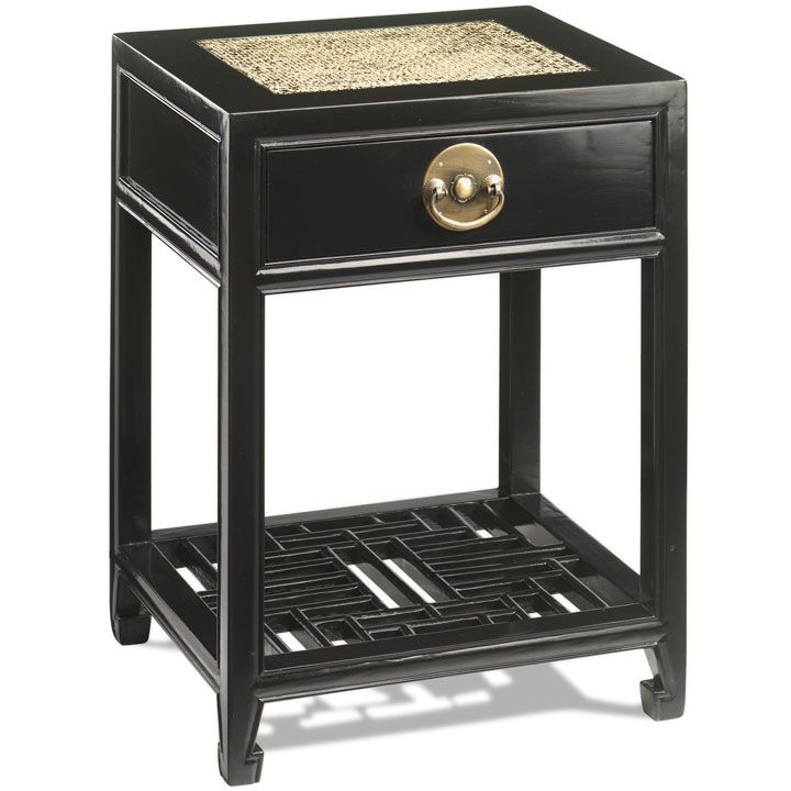 21 Best Stylish Storage Images On Pinterest Chinese Furniture Oriental Carved Side Table In Solid Elm Finished Black Lacquer Storagesolutions Chinesefurniture