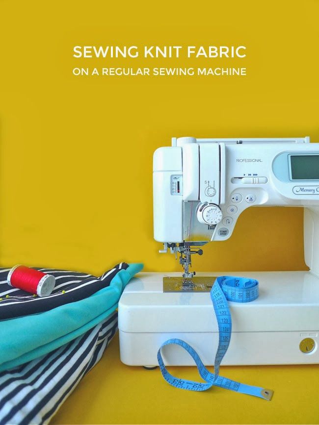 Download Sewing Knit Fabric on a Regular Sewing Machine (Tilly and the Buttons) | Working with knits ...