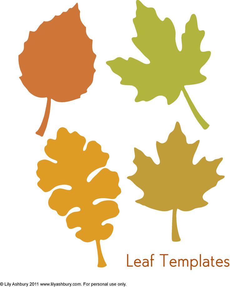 fall tree template