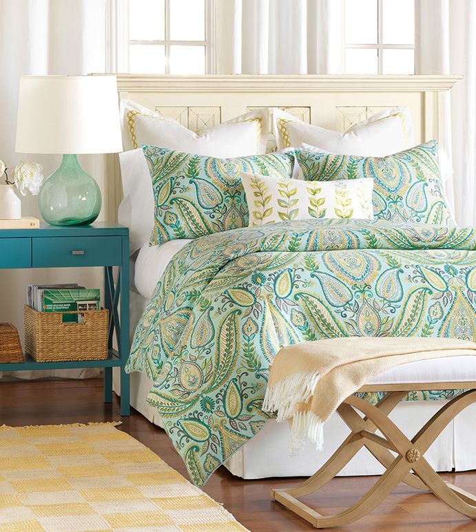 Barrymore Coastal Tropical Luxury Bedding Beachy