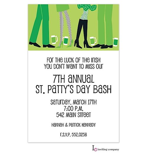 9 best saint patricks day party invitations images on pinterest s day party invitations