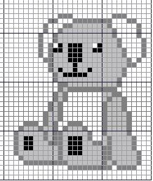 304 best crochet graph patterns images on pinterest punto croce animal knitting charts