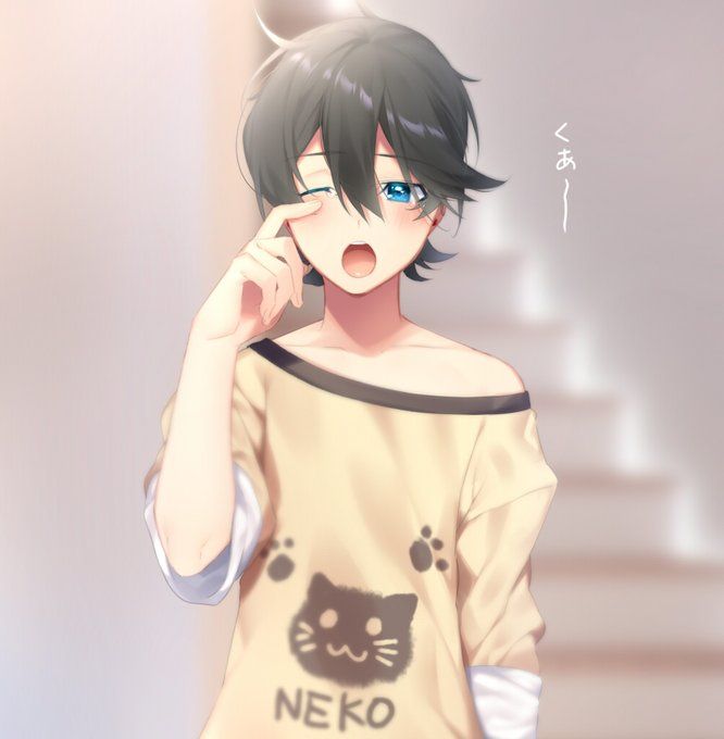 Cute anime boy clothes