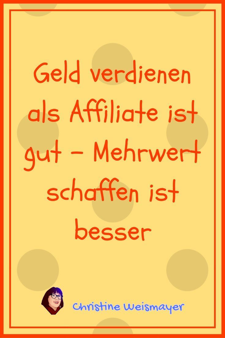 Geld Verdienen Als Affiliate Geld Verdienen Als Affiliate