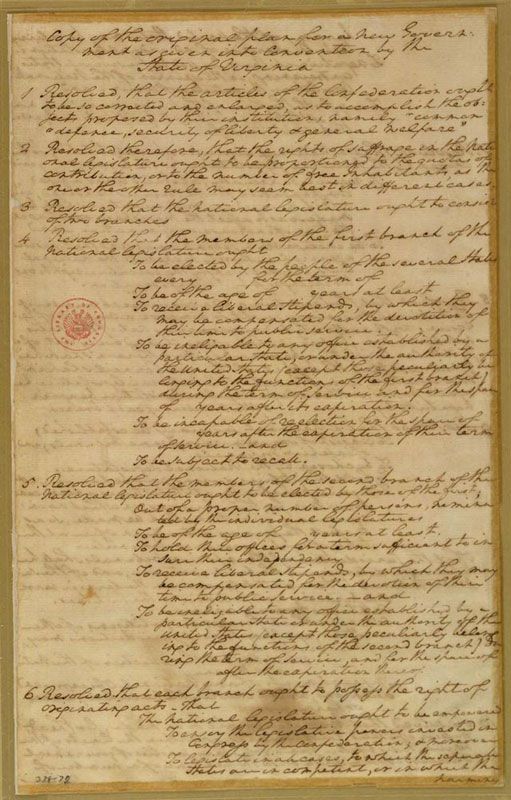 what was the virginia plan and what did it propose what was the virginia plan and what did it propose