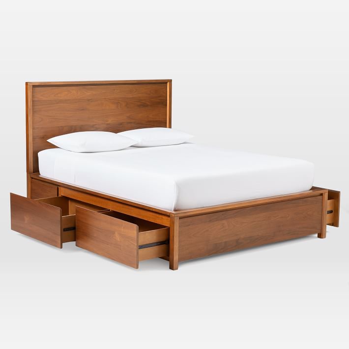 Ansel Side Storage Bed Furniture Design Frame With King Size Ansel Side Storage Bed Furniture, Full Size Storage Bed No Headboard