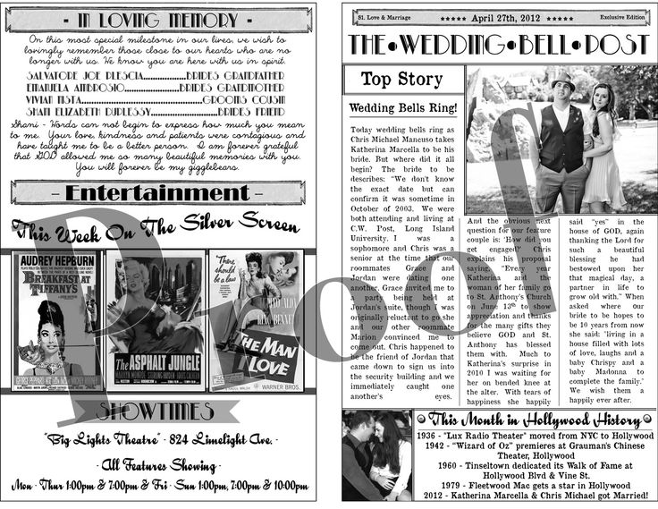 8 best NEWSPAPER images on Pinterest Wedding programs - newspaper templates for kids 8 best NEWSPAPER images on Pinterest Wedding programs - newspaper templates for kids