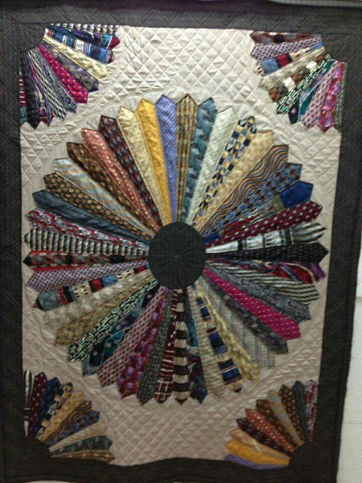 Best 25+ Necktie quilt ideas on Pinterest Tie quilt, Dresden plate patterns and Old ties