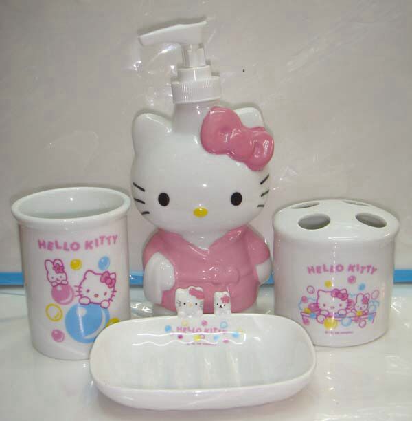 1422 Best Hello Kitty Ac Images On Pinterest Hello Kitty Bathroom Set