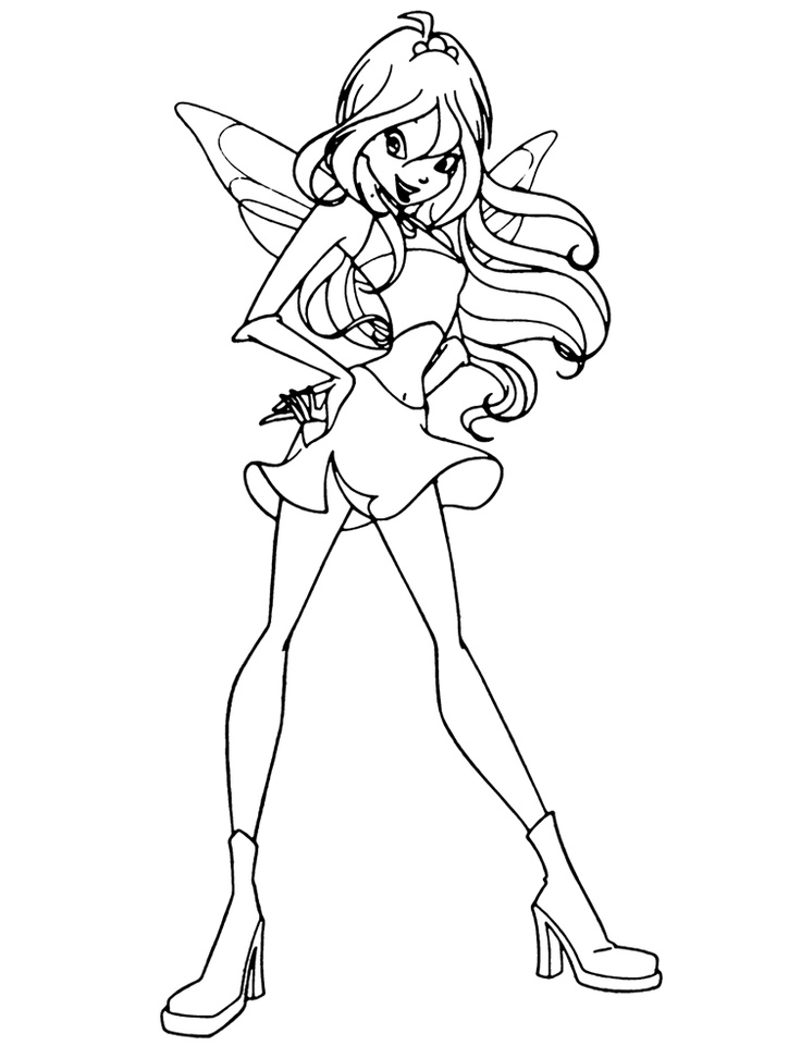winx club coloring pages see more httpwwwoasidelleanimecomminisiticolorarewinx