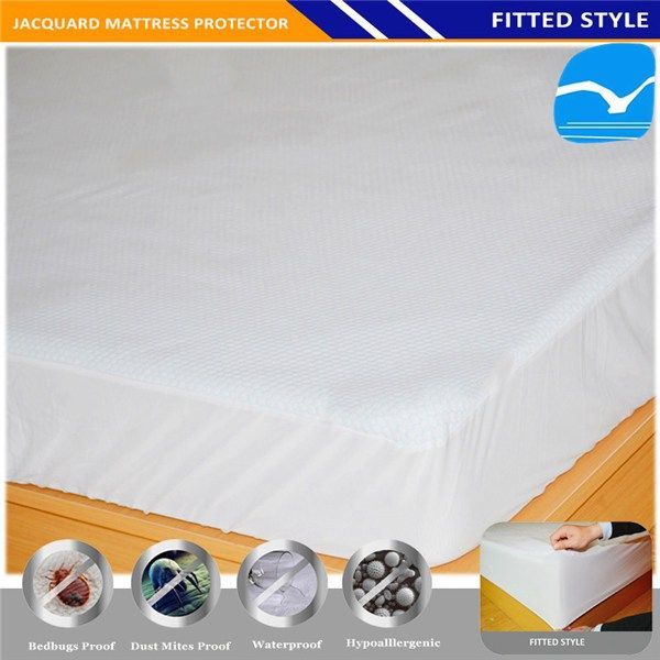 Bamboo Terry Quilted Waterproof Crib Mattress Protector Pad Fits Crib Mattress Protector