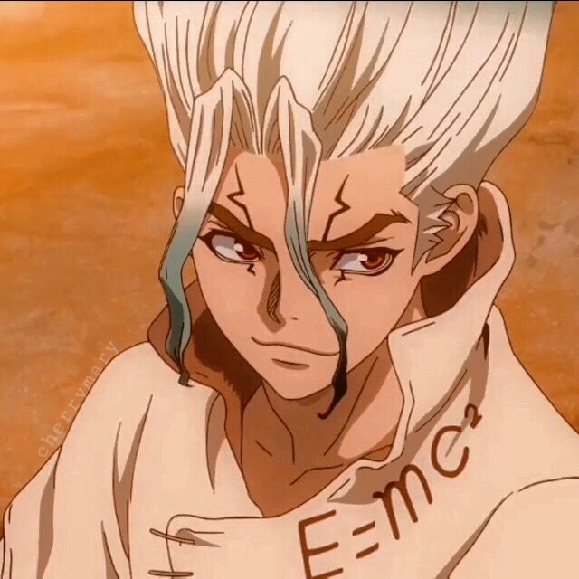 Good morning world dr stone cover black