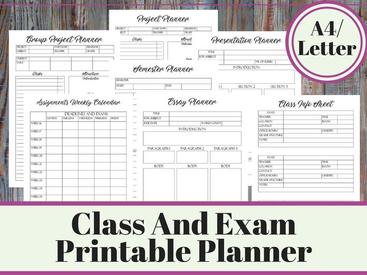 uni planner