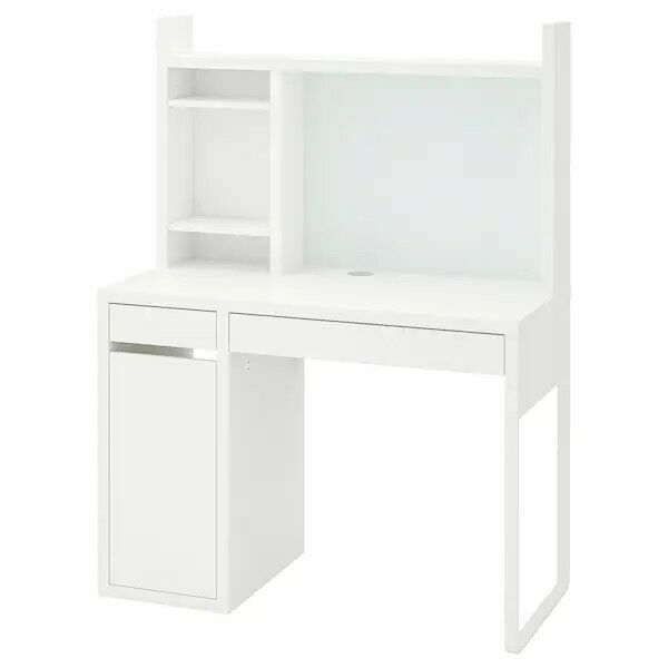 *neu* Schreibtisch // Ikea Micke mit Aufsatz // weiß // NP