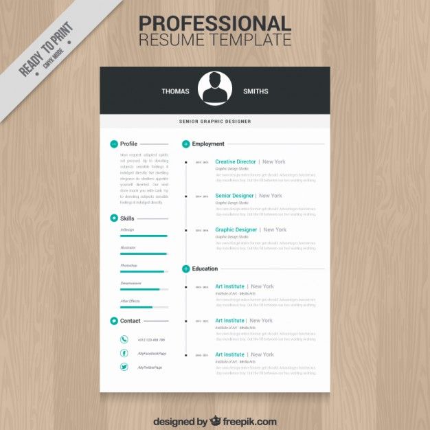 18 best Resume images on Pinterest Curriculum, Resume templates