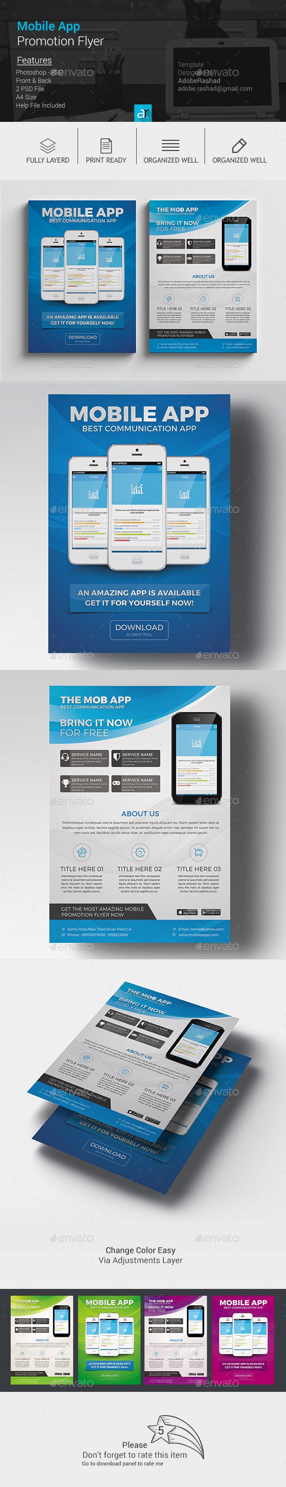 254 best app flyer print templates psd images on pinterest iphone flyer app