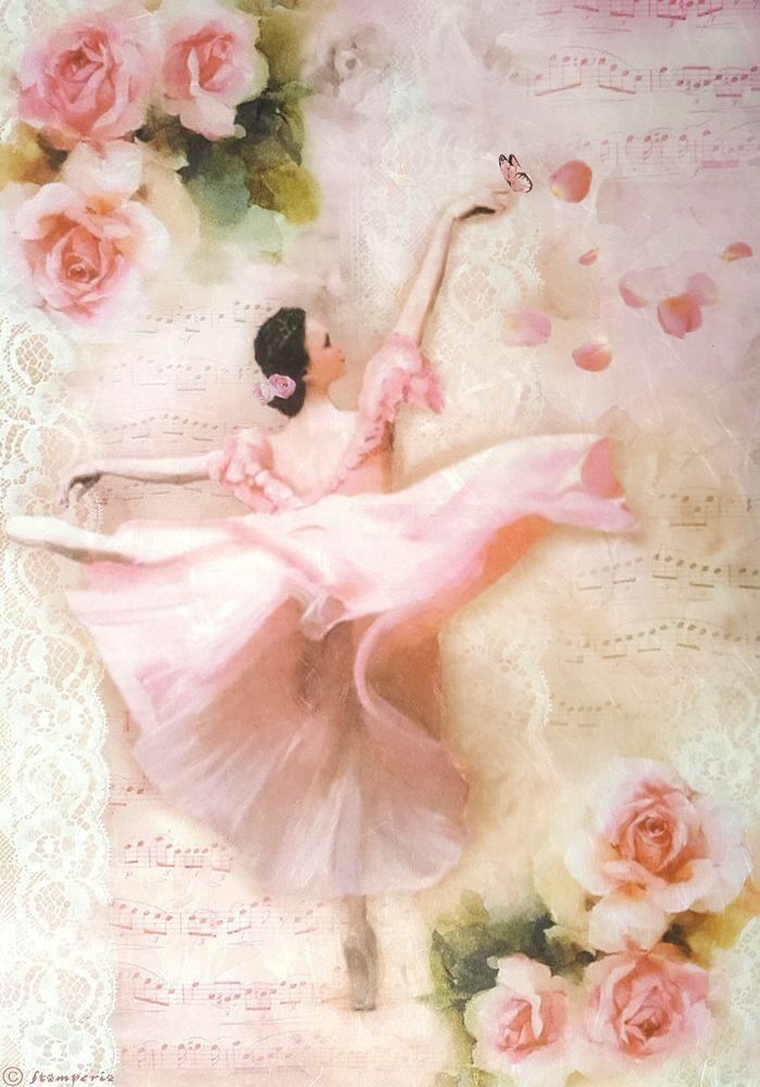SCRAPBOOKING RICE DECOUPAGE PAPER ANGEL CRAFT PAPER DECOUPAGE SHEETS