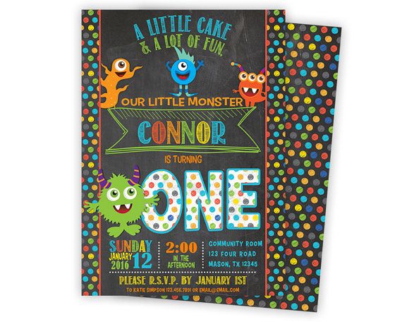 monster invitations monster birthday invitation monster party