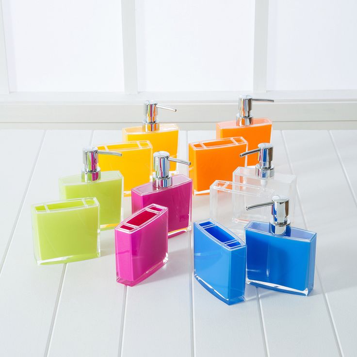 fashionably bright and fun tango bathroom accessories by pillow talk made from acrylic in 6 brilliantly - Bathroom Accessories Colours fashionably bright and fun tango bathroom accessories by pillow talk made from acrylic in 6 brilliantly - Bathroom Accessories Colours