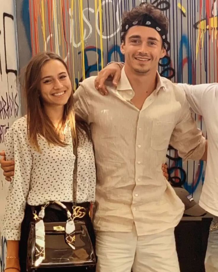 Charles Leclerc Fan Page on Instagram: “Charles and @charlottesiine at