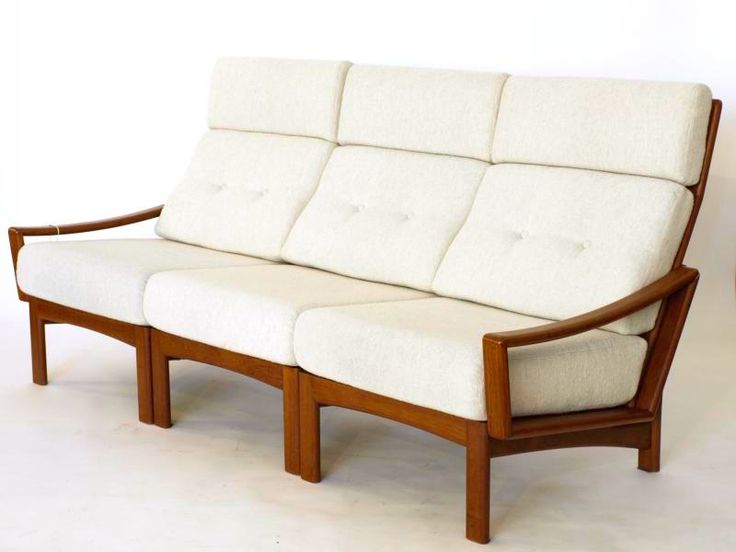 Grete Jalk Highback Teak Sofa Glostrup 60er Möbeldesign Möbelideen Grete Jalk Highback Teak Sofa, Teak Sofa Danish Design 60er