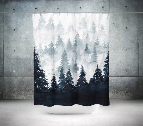Nature Shower Curtain Effort To Bring Nature Awe