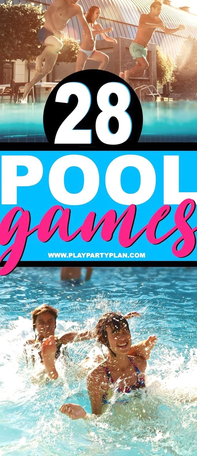 28 Of The Best Pool Games For Teens Kids Or Even For Adults Fun Swimming Pool Games You Can Play Without T Swimming Pool Games Fun Pool Games Pool Party Games