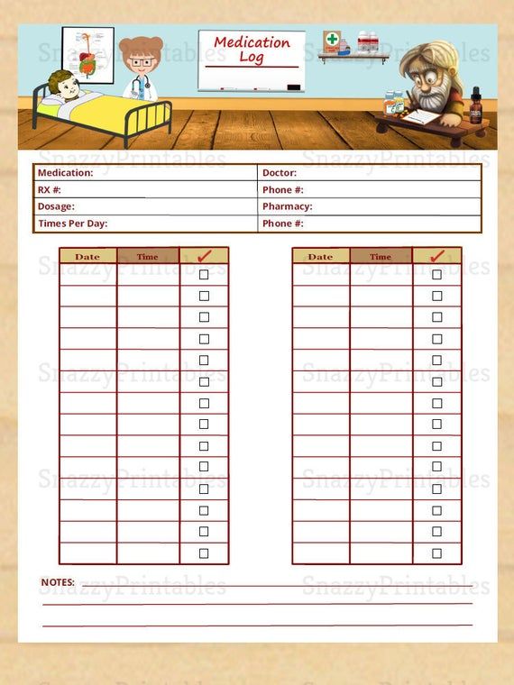 Printable Medication Log Medication Schedule Medicine Etsy Printable Medication Log Medication Schedule Medicine Etsy