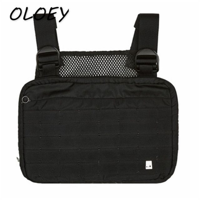 Unisex Tactical Waist Packs Chest Bag Shoulder Pocket Adjustable Waistpack Purse