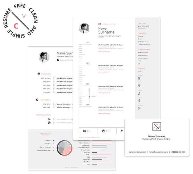 resumes free printable
