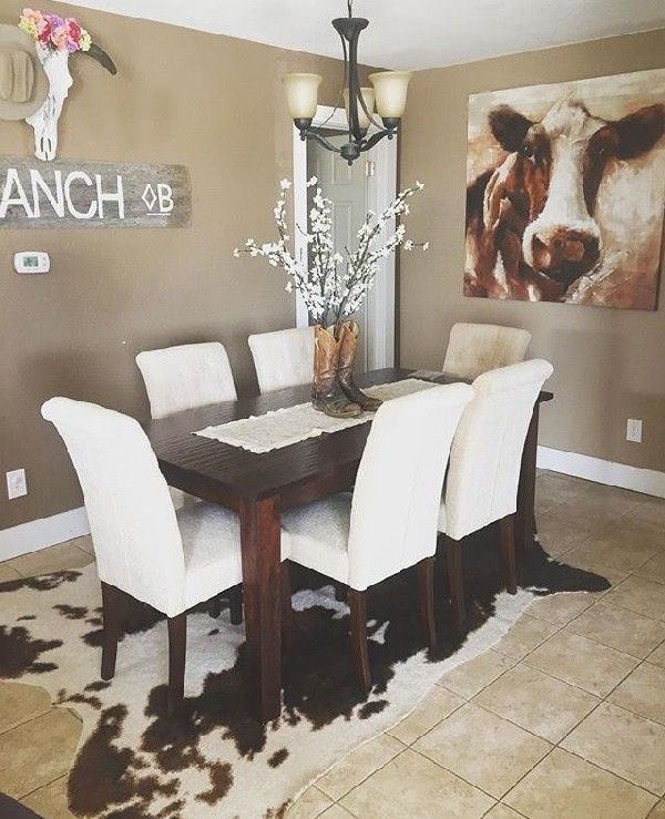 Best Rustic Western Dining Room Design And Decor Ideas Dining Room Design And Decor Ideas
