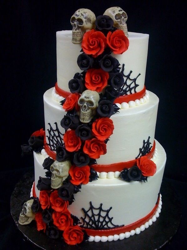 Best 25+ Skull wedding cakes ideas on Pinterest | Gothic wedding cake Skull cakes and Rocker wedding