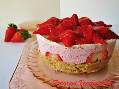 Fragrant Vanilla Cake Strawberry Shortcake Fragrant Vanilla Cake Strawberry Shortcake