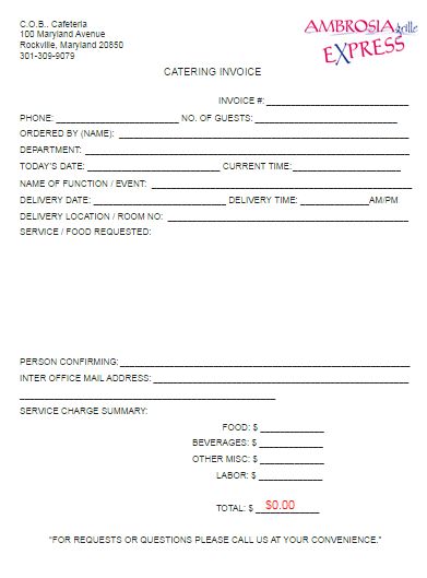 30 best Catering Invoice Templates images on Pinterest Free - catering invoice example 30 best Catering Invoice Templates images on Pinterest Free - catering invoice example