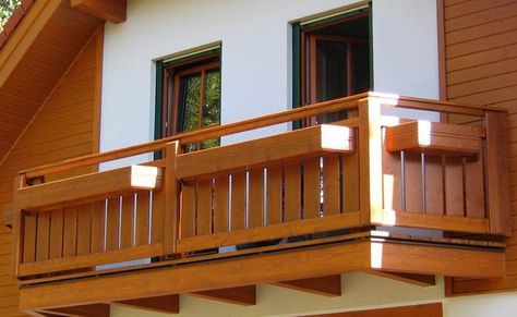 Balcon Din Lemn 26 Modele de balcoane din lemn frumoase | Balcony design, Balcony ...