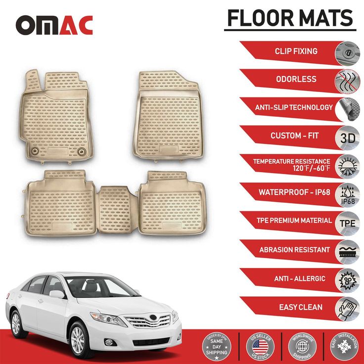 4PC All Weather Protection for Vehicle,Tan PantsSaver Custom Fits Car Floor Mats for Ford Fiesta 2021,Front & 2nd Seat Heavy Duty Floor Mats 4PC All Weather Protection for Vehicle,Tan PantsSaver Custom Fits Car Floor Mats for Ford Fiesta 2021,Front & 2nd Seat Heavy Duty Floor Mats