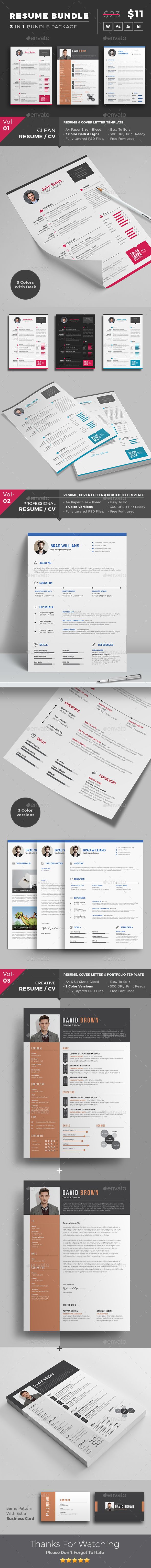 Resume by themedevisers Professional Resume Word Template Bundle. Elegant page designs are easy to use and customize, so you can quickly tailor-make your