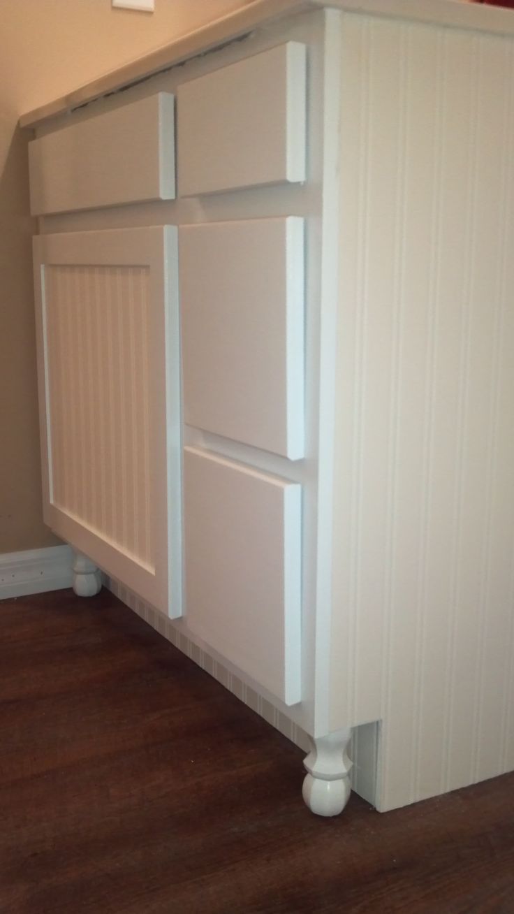 Best Bead Board Wallpaper Ideas That You Will Like On - Added Paintable Bead Board Wallpaper To Door Front And Toe Kickand Addedfurniture Legs best bead board wallpaper ideas that you will like on - added paintable bead board wallpaper to door front and toe kickand addedfurniture legs