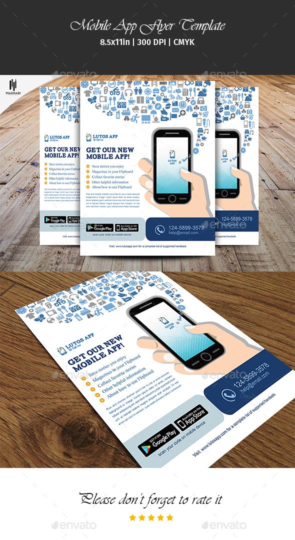 145 best mobile app flyer images on pinterest flyer template flyer app for windows phone