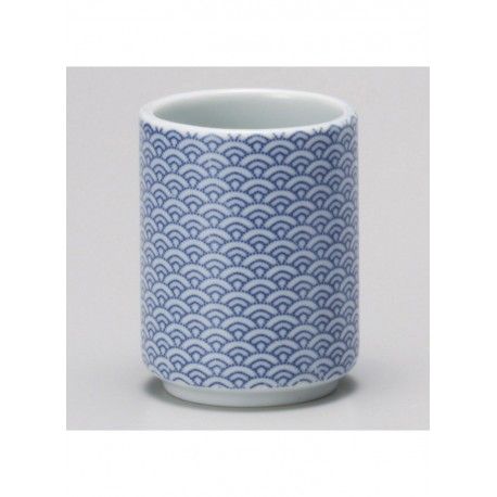 Tasse japonaise Yunomi vagues Nami Le Japonais | Verre à Tasse japonaise Yunomi vagues Nami Le Japonais | Verre à