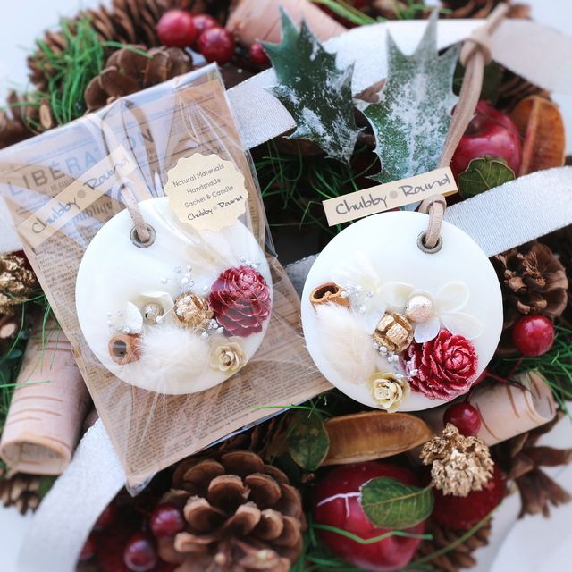クリスマス お正月飾りに アロマ ソイワックスサシェ Mini Forest Green お正月 飾り ソイワックス アロマ クリスマス お正月飾りに アロマ ソイワックスサシェ Mini Forest Green お正月 飾り ソイワックス アロマ