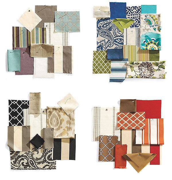 How To Coordinate Our Outdoor Fabrics Decorate Fabric Decor Furniture Cushions Home Outdoor Furniture Cushions, Upholstery Material For Outdoor Furniture