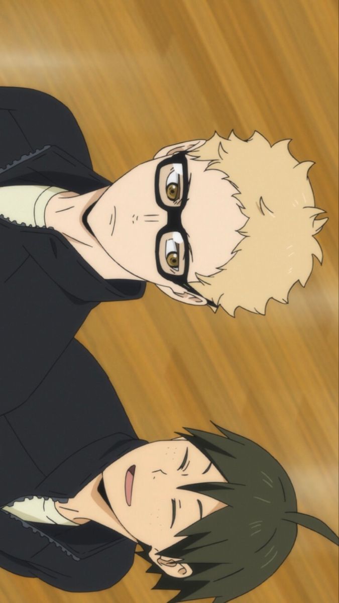 tsukishima kei - yamaguchi tadashi | Anime, Haikyuu, Dinossauros