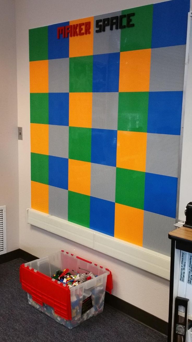 lego wall in the washington elementary makerspace see step by step instructions from - Boys Room Lego Ideas lego wall in the washington elementary makerspace see step by step instructions from - Boys Room Lego Ideas