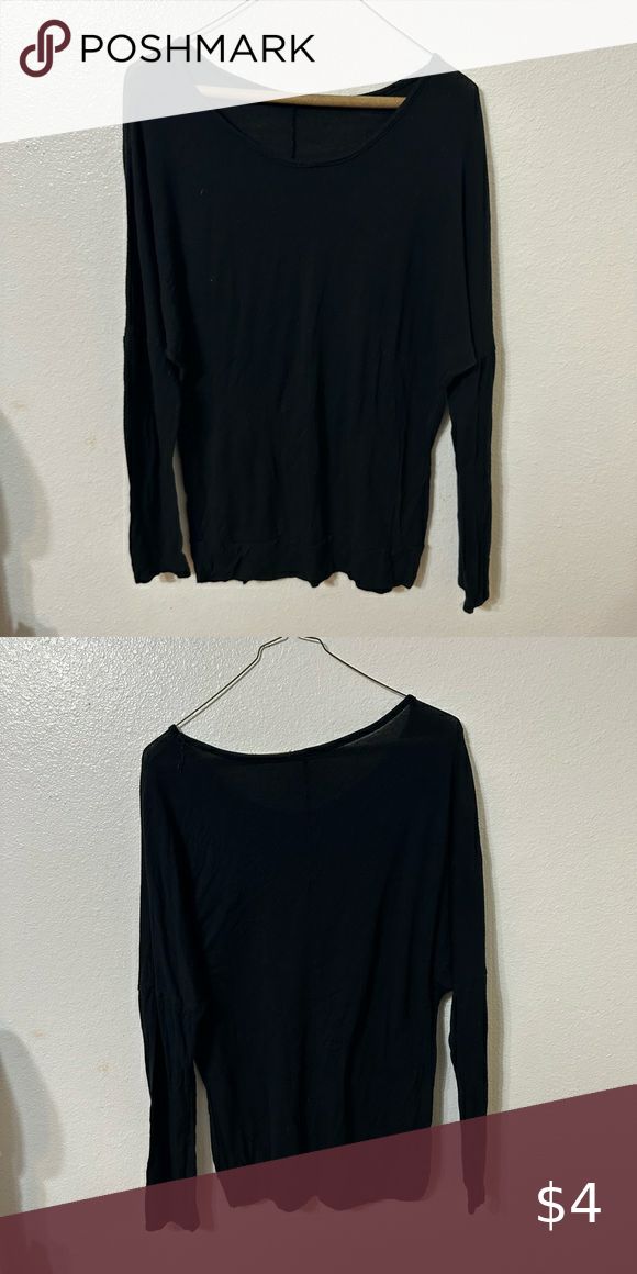 Black Fitted Long Sleeve in 2023 | Black fits, Long sleeve, Fashion