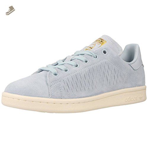 Adidas Womens Stan Smith Blue Suede Trainers 8 US - Adidas sneakers for women (*