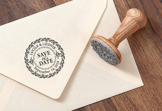 save the date stamp wedding date stamp wedding invitation stamp