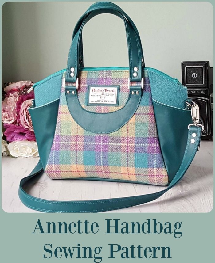 Annette Handbag Tote Bag Sewing Patterns Purses Annette Handbag Tote Bag Sewing Patterns Purses